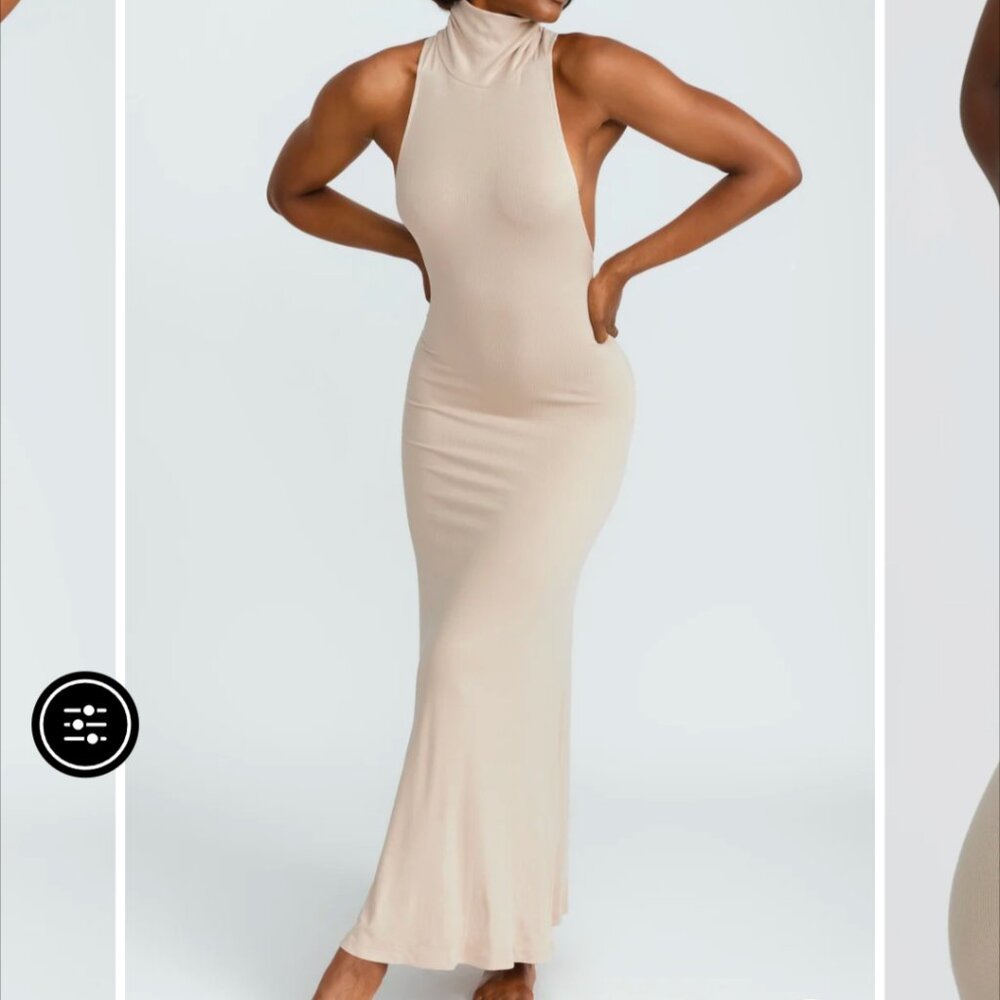 Riot Swim Maxi Dress- Coconut (NEVER WORN)